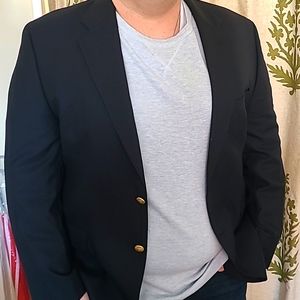 XXL Chaps Ralph Lauren navy blue sport coat (Approx. size 44)